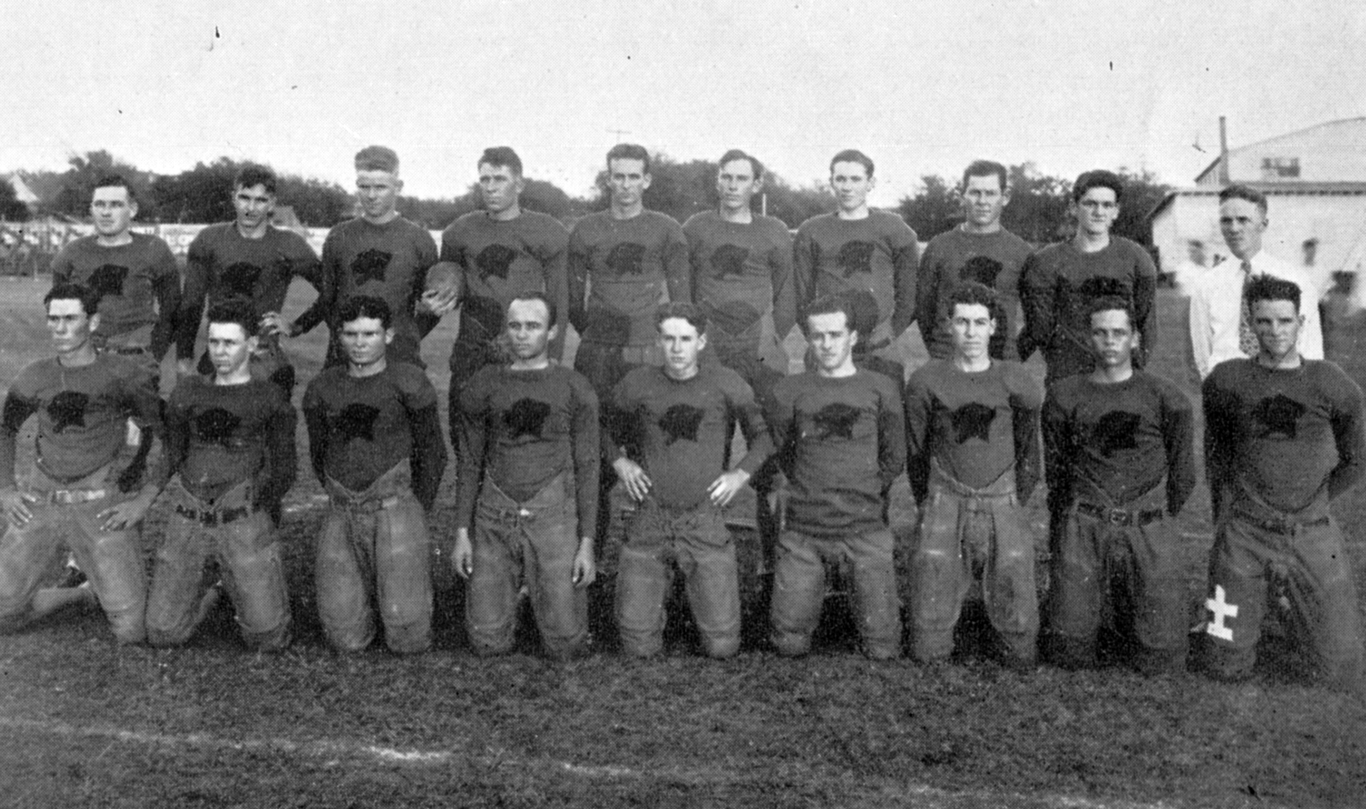 Temple Colleges Early Football Team
