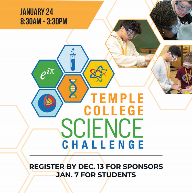 Temple College Science Challenge January 24, 2025 