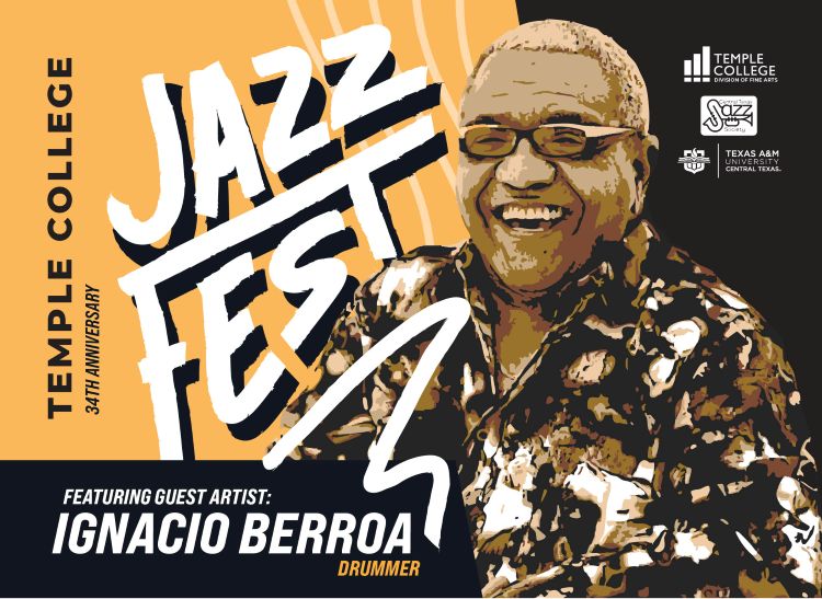 Temple College Jazz Fest Featuring Ignacio Berroa (drummer)