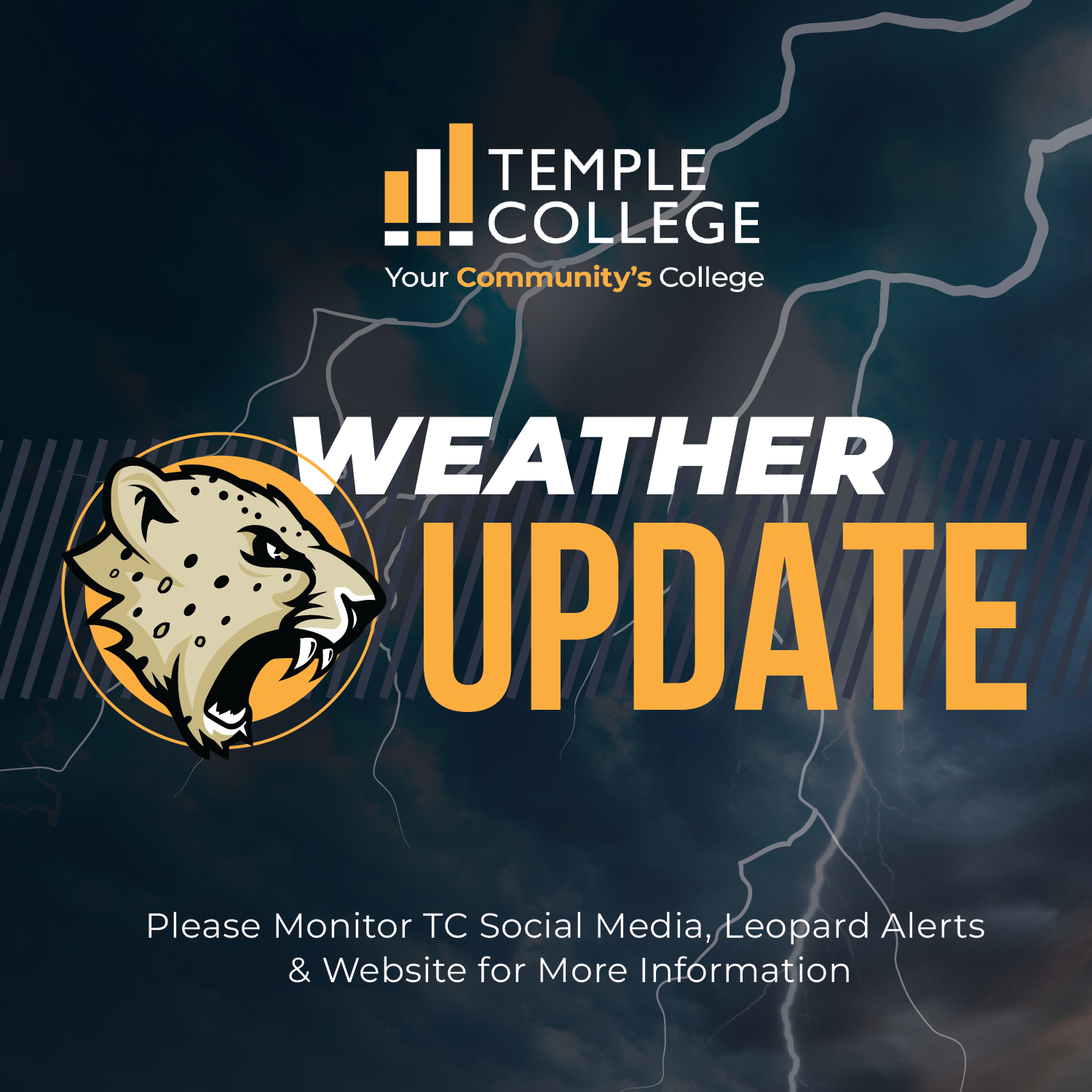 weather update graphic