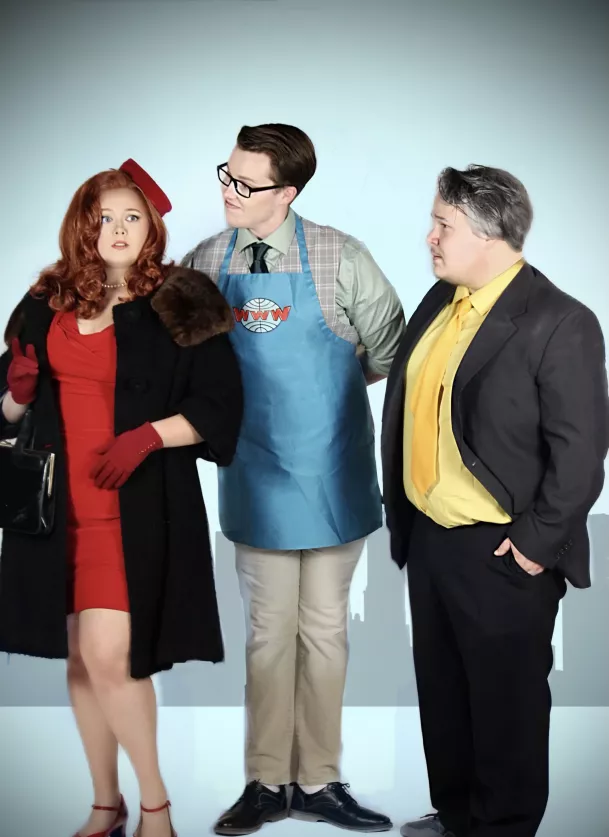 Cast from "How to Succeed in Business Without Really Trying"