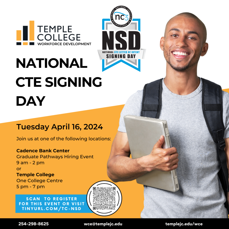 National CTE Signing Day Flier