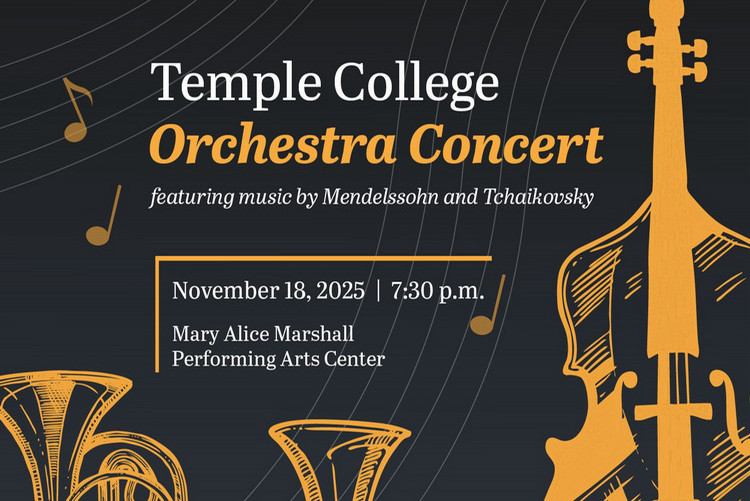 Temple College Orchestra in Concert