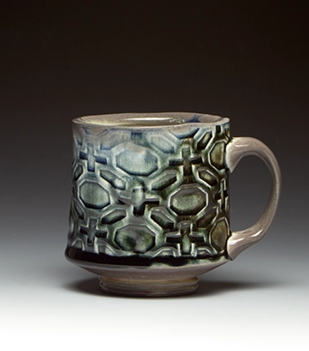 Decorative cup by David Hill