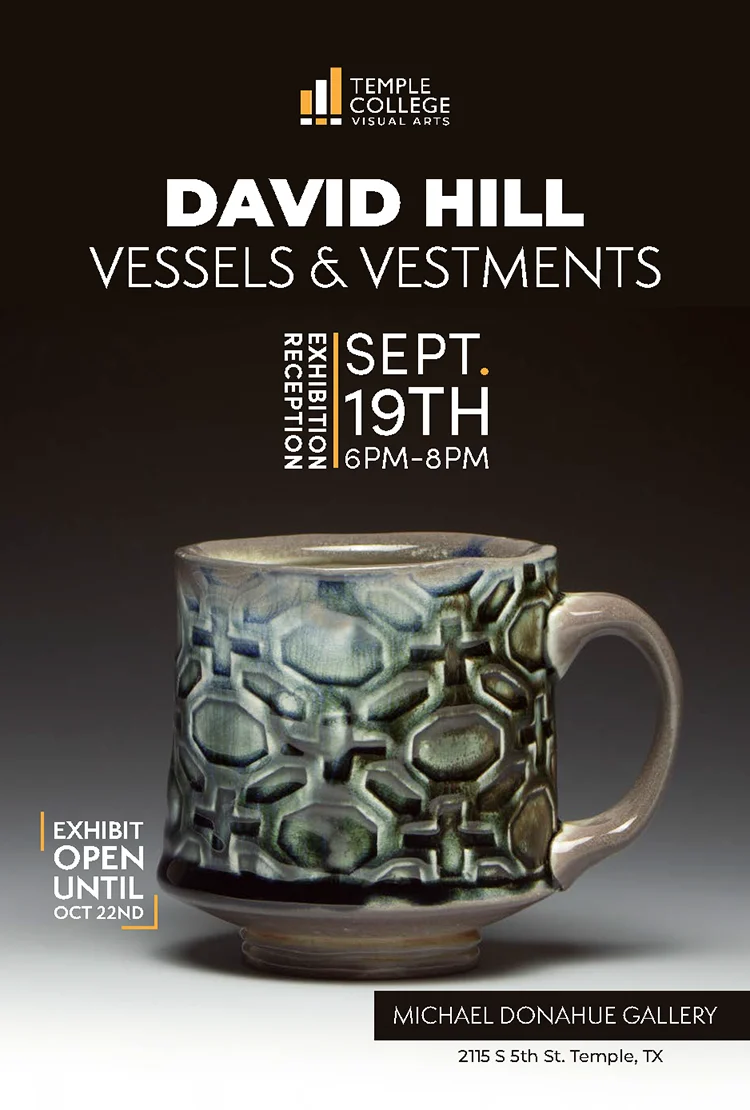 David Hill Vessels &amp; Vestments Exhibition Reception